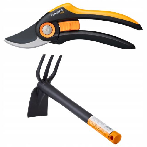  FISKARS PLUS Kerti ollós metszővágó friss ágakhoz + kapához