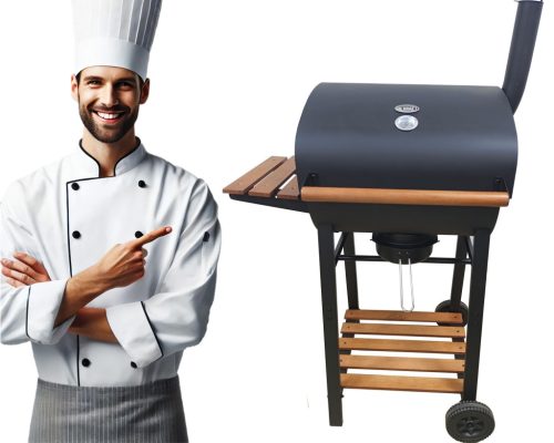  DEKRAFT faszén grill 46 x 36 cm