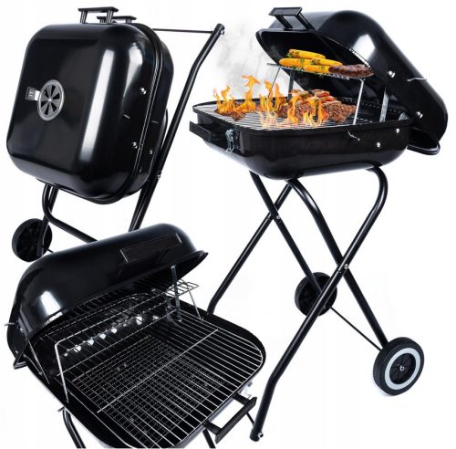  Gotel faszén grill 43 x 39,5 cm