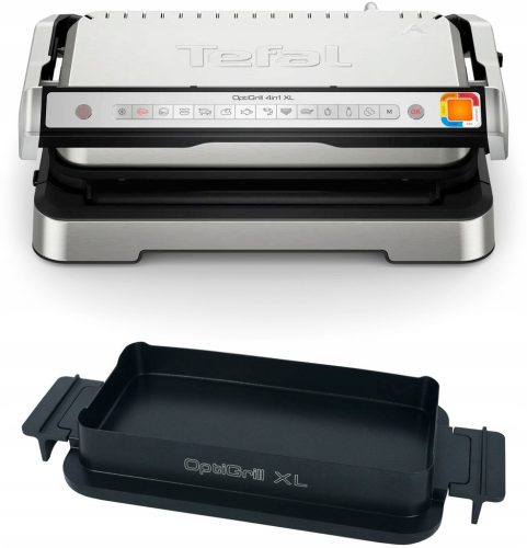  TEFAL OptiGrill XL GC784D30 4 az 1-ben 2200 W összecsukható/kihajtható elektromos grill