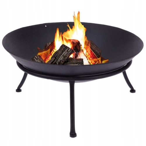 Nagyméretű öntöttvas kerti kandalló grillállvány lábakhoz 57 cm