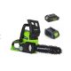  Greenworks G24CS25K2 akkus fűrész