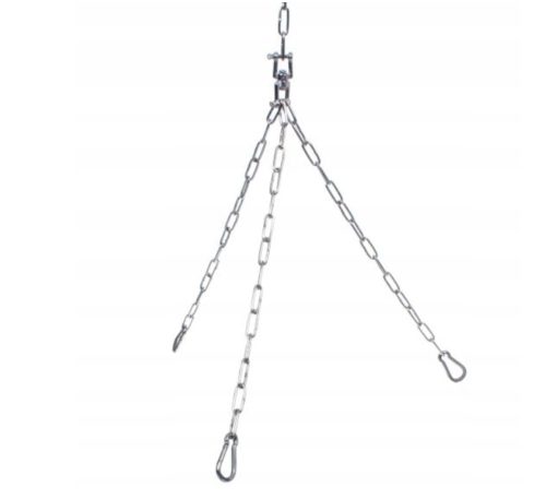  Rozsdamentes acél lánc Ø3mm kerek grillrácshoz Ø60-80 cm