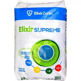    Elixir Zorka többkomponensű műtrágya granulátum 25 kg 25 l