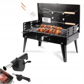    KERTI TOURIST GRILL HORDOZHATÓ ÖSSZEHAJTHATÓ Grilltartó + TARTOZÉKOK