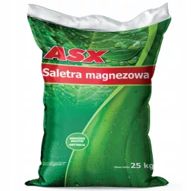    ASX MAGNÉZIUM-NITRÁT MŰTRÁGYA 25KG NITROGÉN MAGNÉZIUM ZÖLDSÉGEKHEZ GYÜMÖLCS UNIVERZÁLIS