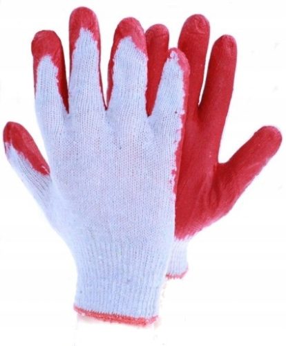  Vietnamki kerti kesztyű védő latex bevonattal 300 pár erős
