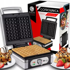  Electo Bella-J-1640 gofrisütő 2000 W ezüstszürke