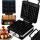  Gofrisütő ELECTO WAFFLE MAKER BLACK 2 SZÖLÖS WAFFLES SOLID 2000 W fekete