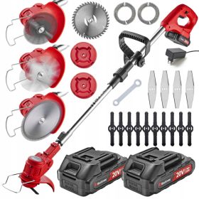  Akkus bozótvágó 20V 800W 2x2.0Ah BARTIMEX bozótvágó