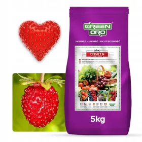    Eper műtrágya ORO FRUITS 100 nap 5kg Eper palánta műtrágya