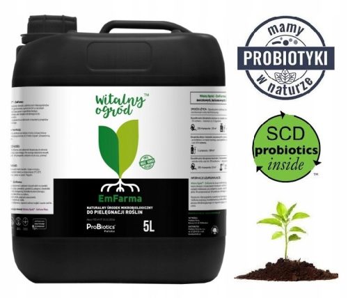  EmFarma Vital Garden 5l Növényfejlődést serkentő biológiai készítmény