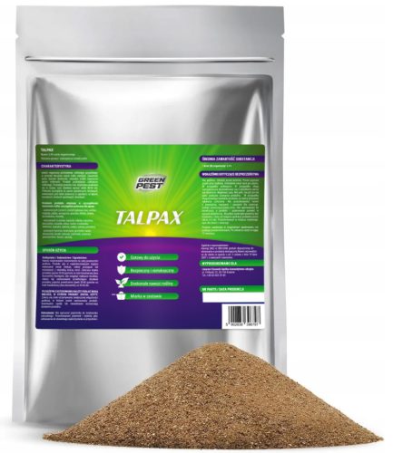  TERMÉSZETES TRÁGYA NÖVÉNYEKNEK, ZÖLDSÉGEKNEK, GYÜMÖLCSÖKNEK, GABONAVALÓKHOZ ZÖLD PEST TALPAX 5KG