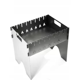    Mangal Grill 8 nyárshoz Faszén Fém 2,5 mm Multifunkciós Kompakt