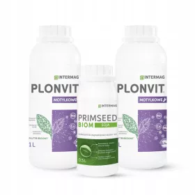    SOJA N+ SYSTEM 2 ha szója csávázó oltóanyag és lombtrágya szójabab INTERMAG számára