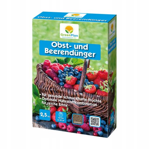  GREENPLAN műtrágya eperhez, málnához, szederhez és áfonyához GP Obst und Beerendünger