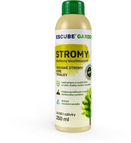  Escube Garden természetes biostimuláns és hidroabszorbens - fák, 250 ml