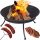  Öntöttvas KERTI TÜZHELY 80 cm GRILLEZÉSRE, TÁBORTÜZRE, PIKNIKRE