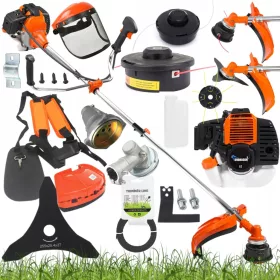    BENZIN BOCSÉVÁGÓ 7 KM NYÁGÓ TELJESÍTMÉNY + TÁRCSA + FEJ + KÖVEG + Zsinór