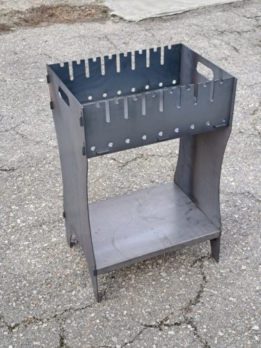  Mangal Grill 3 mm magas 8 samponhoz