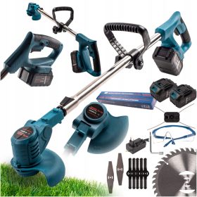    TARTÓS ELEMES VÁGÓ 48V VASTAG AKKUMULÁTOR 2xAKU XXL KÉSZLET