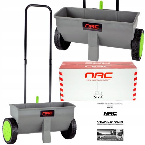  NAC KÉZI S12-K VETŐGÉPSZÓRÓ SÓHOMOK MŰTRÁGYA MAGHOZ 12L-45CM