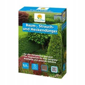    GREENPLAN Műtrágya fákhoz, cserjékhez és sövényekhez GP Baum 2,5 kg