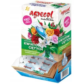    Vágott virág kondicionáló ampullákban 60x10ml csokrok vázavíz AGRECOL