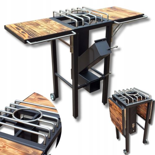  Rocket Grill Kerti tűzhely Kandalló Rakéta tűzhely