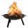  vidaXL Fire Pit 70 x 59 x 28 cm Acél