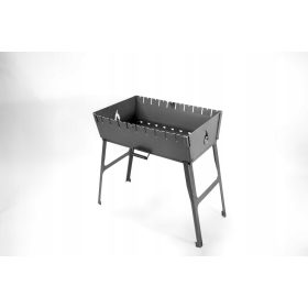    Mangal Grill tok 8 nyárshoz Összehajtható szénfém 2mm tömör