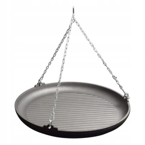  Öntöttvas serpenyő állványos TÁBORSZÉLESSÉGÉHEZ Ø63cm KAWMET W00382