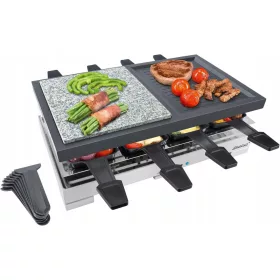    Steba RC 88 Premium Multi raclette (1200 W, serpenyőtartó, 8 személyes)