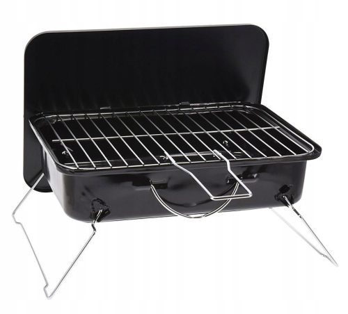  Horganyzott horganyzott téglalap hordozható grillrács 35x25x8 cm