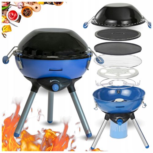  Összecsukható Camping Grill Party Grill 400 Modell Égő Teljesítmény 2000W