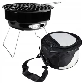  Faszén BBQ grill 25 x 25 cm