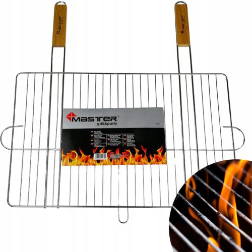  Master Grill acél grillrács 54 x 34 cm