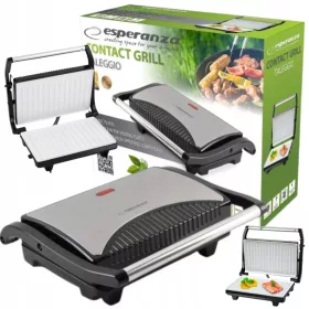    ELEKTROMOS ÖSSZEHAJTHATÓ GRILL KERÁMIA PANINI KÉSZÍTŐ ÖSSZEHAJTHATÓ