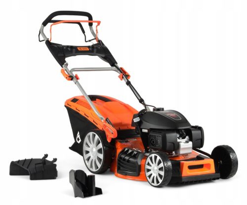  Benzines önjáró fűnyíró, Honda motor 201 cm3 / 53 cm, 4 az 1-ben, 5,3 LE