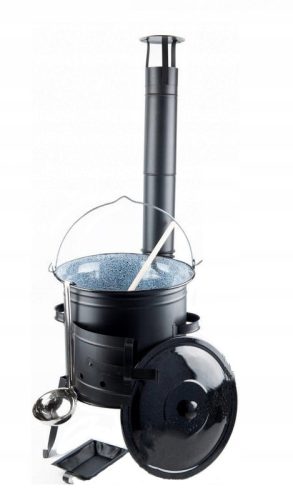  SZÁLLÍTI KONYHA 42CM + VEZETŐ FEDŐ 25L GRILL
