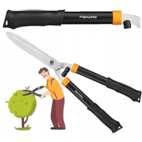    FISKARS OLLÓ SÖVÉNYCSERÉNEK OLDMAN fűolló EGYENES KÉSEK 55cm