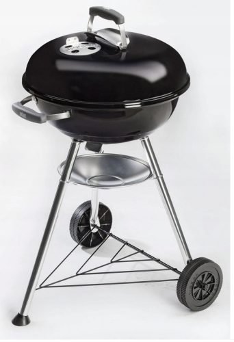  Kerti faszén grill kerek gömb alakú Ø 44 LET'S BBQ