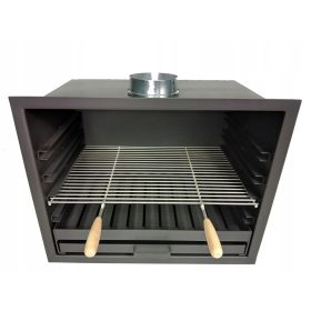    Betét tégla gabion grill rozsdamentes acél rostélyos gabion grillhez