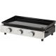  Happy Garden Merida gázgrill 3 égős Plancha zománcozott tányér 60x35cm