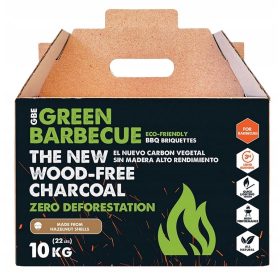  TOP! GBE Green BBQ ECO FAMENTES BRIKETT MOGYORÓ HÉJ 10KG