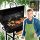  Kerti grill Hordó asztalok acél tömör rostély hőmérővel + 6kg szén