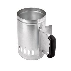  Acél brikettgyújtó fedéllel Grill tűztér