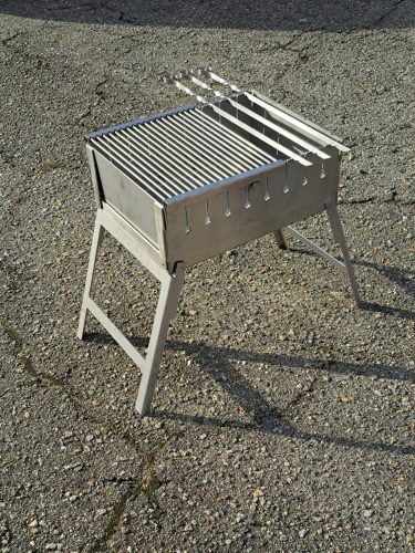  ROZSDAMENTES 3 mm-es Mangal Grill tok 8 sampon számára