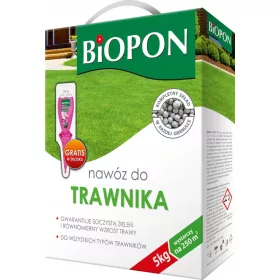    BIOPON GYEPMŰTRÁGYA 5KG GRÁNULÁCS NYELŐVEL VASTAG FŰ DOBOZBAN