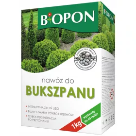    BIOPON BOXFA TRÁGYA 1 KG HATÉKONY GRANULÁTUM 65 NÖVÉNYHEZ ELÉG